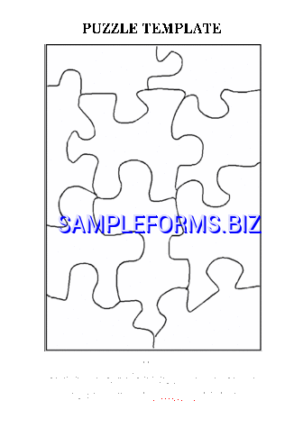 Puzzle Template 1 pdf free